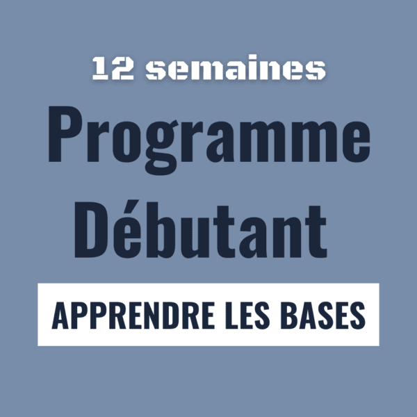 Programme d'haltérophilie débutant